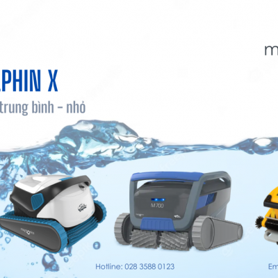 VianPool (Tiếng Việt) Cung ứng Robot vệ sinh hồ bơi Dolphin Maytronics| Australia| Giá Rẻ