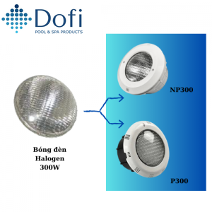 Bóng đèn Halogen 300W cho đèn P300/NP300 Emaux